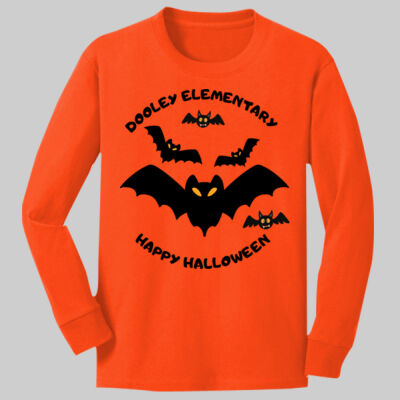 Youth Long Sleeve Shirt - Fall Holidays - Bats Thumbnail