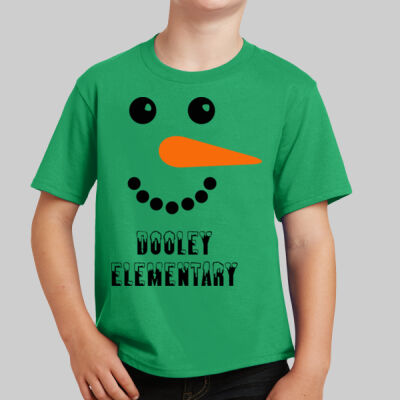 Youth T-Shirt - Winter - Snowman Thumbnail