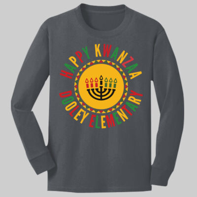 Youth Long Sleeve Shirt - Winter - Kwanzaa  Thumbnail