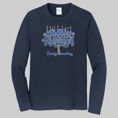 Adult Long Sleeve Shirt - Winter - Hanukkah  Thumbnail