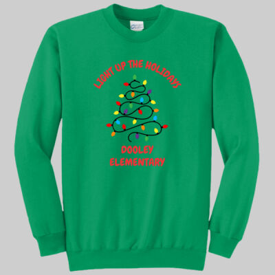 Adult Crewneck - Winter - Light Up Red Thumbnail