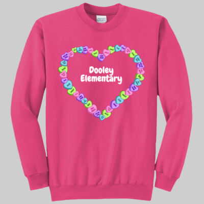 Adult Crewneck - Spring Holidays - Candy Hearts Thumbnail
