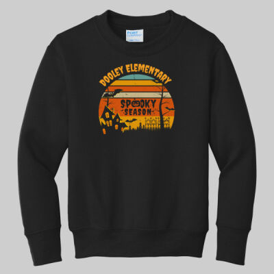 Youth Crewneck - Fall Holidays - Haunted House Thumbnail